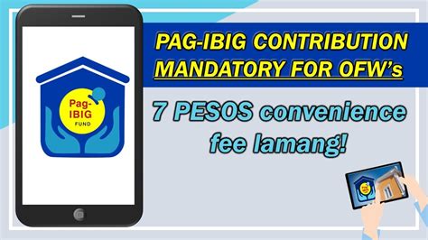 Pag Ibig Contribution Mandatory For Ofw S Paano Mag Bayad Ng Pag Ibig