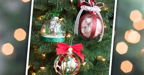 Create Your Own Fun Filled Diy Holiday Snow Globe Ornaments