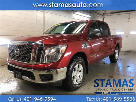 Used 2017 Nissan Titan 4x4 Crew Cab SV For Sale In Cranston RI 02920