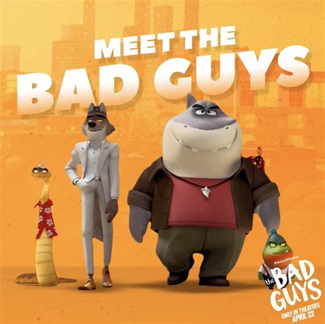 Download The Bad Guys Orange Art Wallpaper