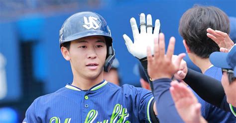 ヤクルト・内山壮真、プロ初となる3試合連続の3号2ランで同点「上手く反応して打つことができた」 サンスポ