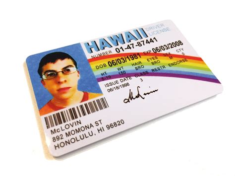 McLovin SUPERBAD Tarjeta de identificación de plástico - Etsy México