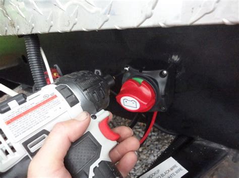 Installing Battery Disconnect Switch On Rv