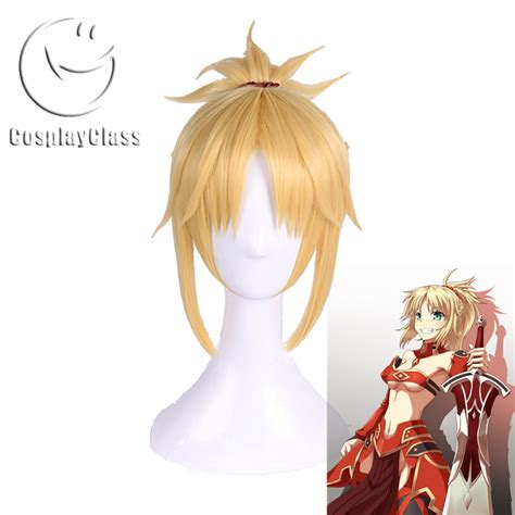 Fate Apocrypha Saber Mordred Fate Apocrypha Cosplay Wig CosplayClass