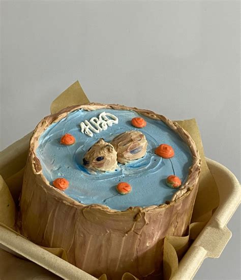 Бенто торт капибара HBD | Torte, Cibo, Idee