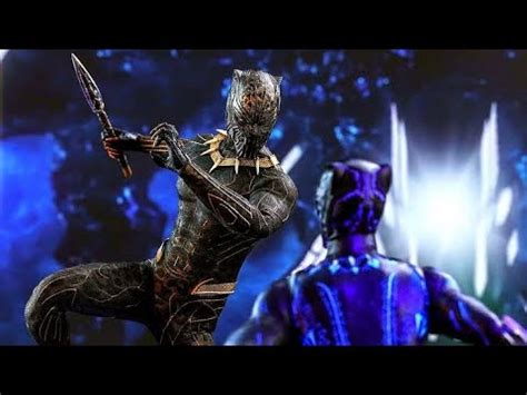 Black Panther Vs Killmonger Final Fight Scene Black Panther