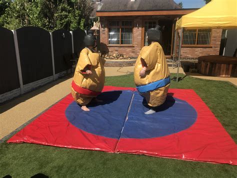 Adult Sumo Suits And Mat Best Bouncy Castles Service In West Midlands