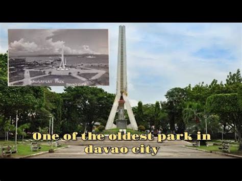 MAGSAYSAY PARK ONE OF THE OLDEST PARK IN DAVAO CITY WALK TOUR 4K YouTube