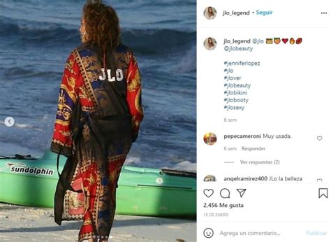 JLo Bikini Rojo La Cantante Aparece Presuminedo Su Cuerpo En La Playa