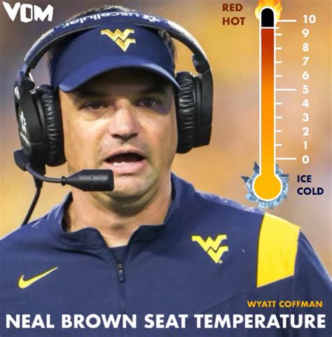 The Voice Of Morgantown On Twitter Neal Brown Is 21 24 Overall At