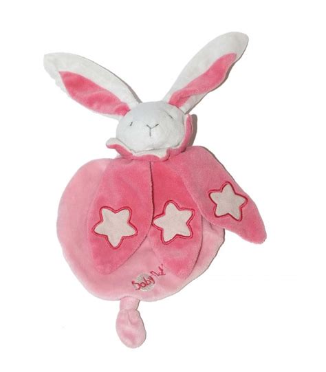 Doudou Plat Lapin Rose P Tales Luminescent Baby Nat Chez Vous Des Demain