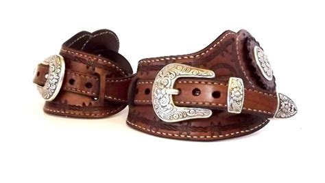 Buckaroo Spur Straps With 3 Piece Buckle Set Etsy