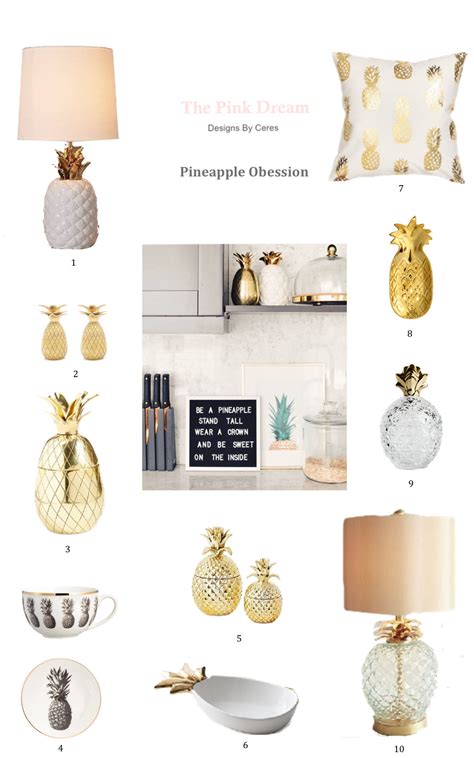 Pineapple Home Decor You Will Love The Pink Dream