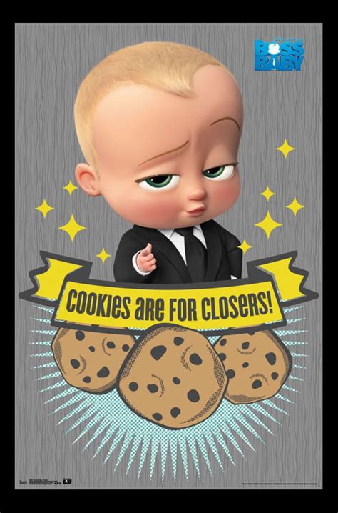 The Boss Baby Cookies Poster Print Item Vartiarp15164