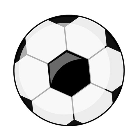 Premium Vector Soccer Ball Isolated On White