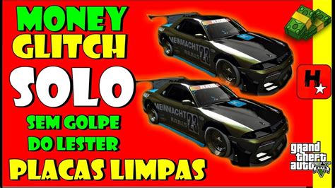 GTA 5 SOLO MONEY GLITCH PS4X1PCGLITCH DINHEIRO INFINITOSOLO CAR