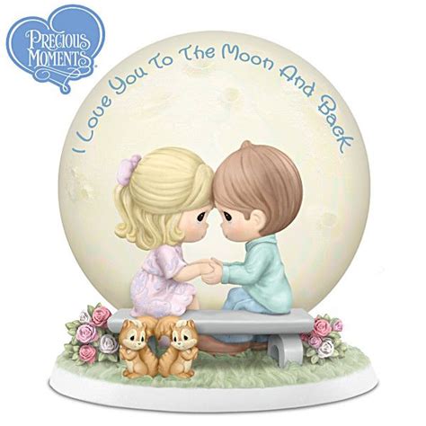 Precious Moments I Love You To The Moon And Back Figurine Precious