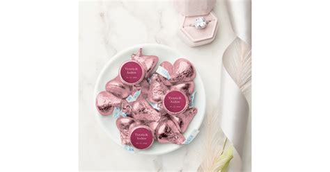 Hershey Kisses Wedding Favors Zazzle