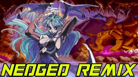 Darkstalkers The Night Warriors Morrigan Stage Neo Geo Remix Youtube