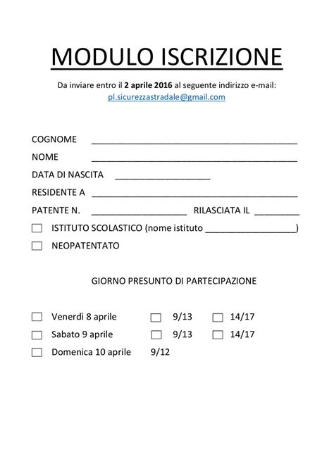 Iscrizione FRA 2