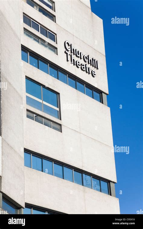 Churchill Theatre Bromley Kent Uk Stock Photo Alamy