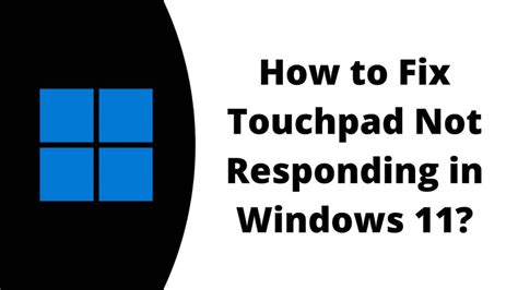 Fixed How To Fix Touchpad Not Working In Windows