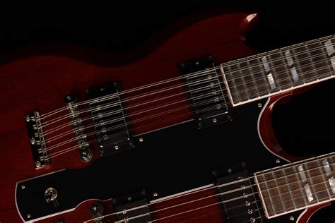 Gibson Custom Eds Double Neck Cherry Sn Cs Gino Guitars