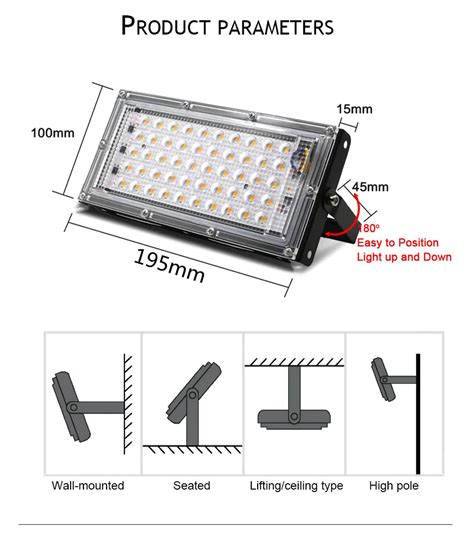 Projecteur Led Tanche Pour Ext Rieur W Test Et Avis