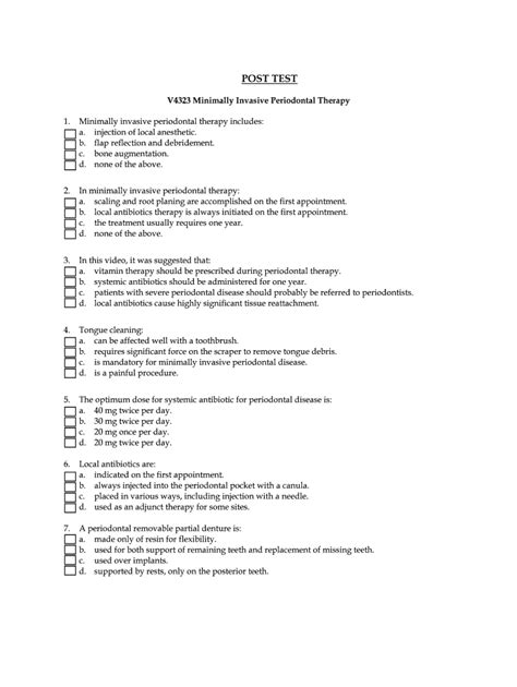 Fillable Online Minimally Invasive Periodontal Therapy Fax Email Print