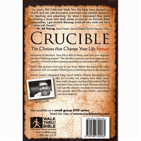 Crucible Paperback - Walk Thru The Bible