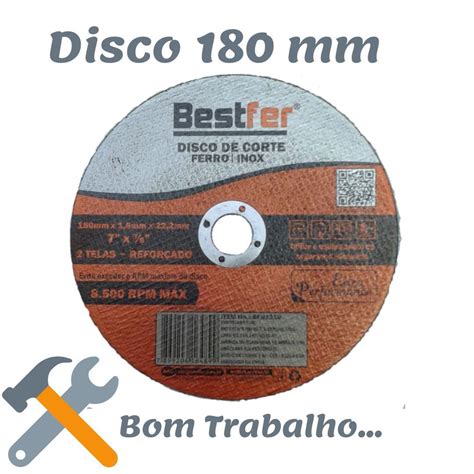 Disco De Corte Ferro E Inox Polegadas Kit Unidades Shopee Brasil