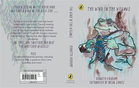 Wind In The Willows Book Cover Illustration