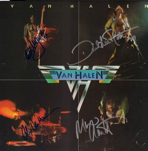 Van Halen Signed Lp 0160 On Mar 26 2023 Piece Of The Past Inc In Az