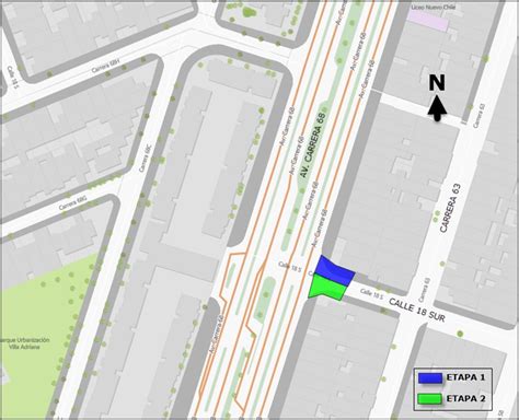 Conozca El Cierre De Un Carril En La Calle 18 Sur Por Av Carrera 68