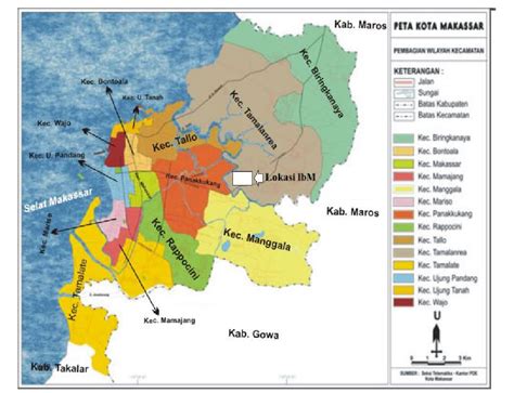 Peta Kota Makassar Newstempo