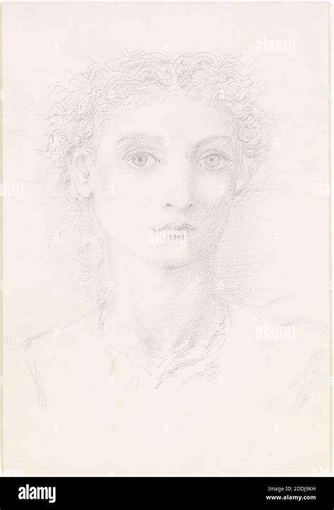 Maria Zambaco Study 1872 Artist Edward Burne Jones Art Movement