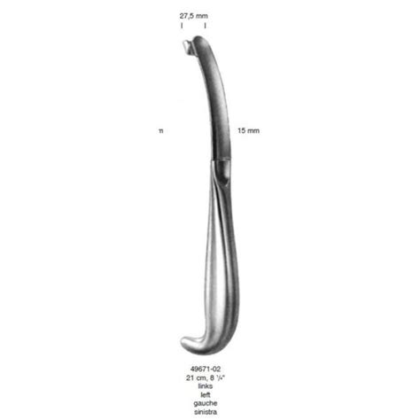 Intra Oral Retractor Left 27 5 16mm REDA Instrumente GmbH