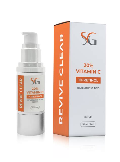 Retinol Vitamin A Serum Serugen Skin Care Revive Clear Anti