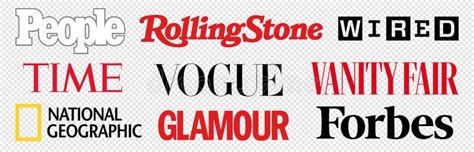 Logo Of Top Most Popular Magazines In The World Time Rollingstone