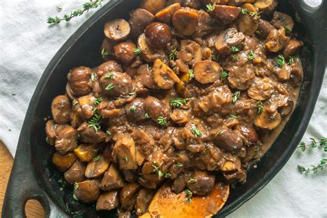 Madeira Mushrooms with Roasted Chestnuts - Peel with Zeal