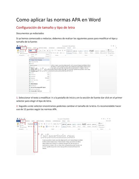 Calaméo Como Aplicar Las Normas Apa En Word 11 A