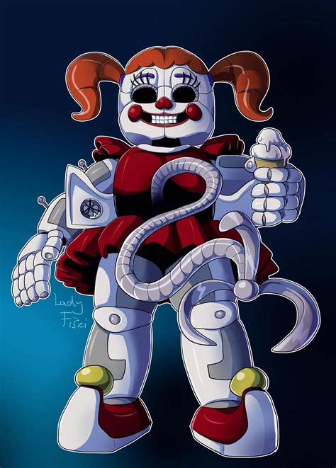 Fnaf Sl Evil Circus Baby By Ladyfiszi On Deviantart Fnaf Circus