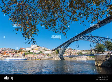 The Dom Luis Bridge Oporto Portugal Europe Stock Photo Alamy
