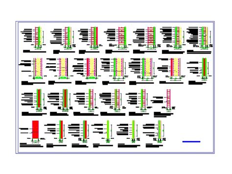 Detalles De Muros Varios En Autocad Descargar Cad Kb Bibliocad