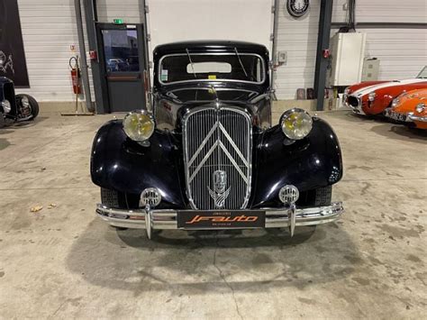 Citroen Traction Six D Berline Noir Occasion Km