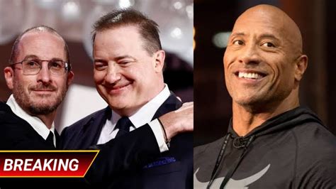 Dwayne Johnson Cheers On Mummy Costar Brendan Fraser Rooting For All