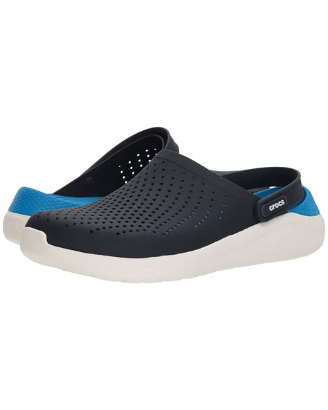 Crocs™ Literide Clog Navywhite Shoes In Blue Lyst