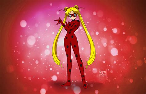 Sailor Ladybug Mlb X Sailor Moon Crossover By Wyndarie On Deviantart