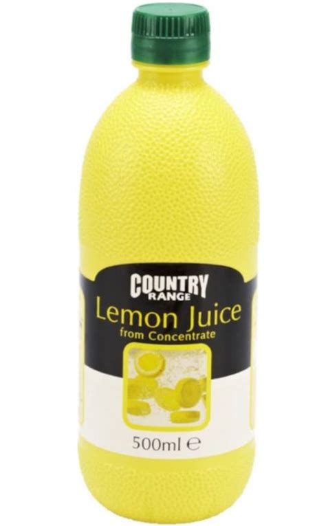 Country Range Lemon Juice