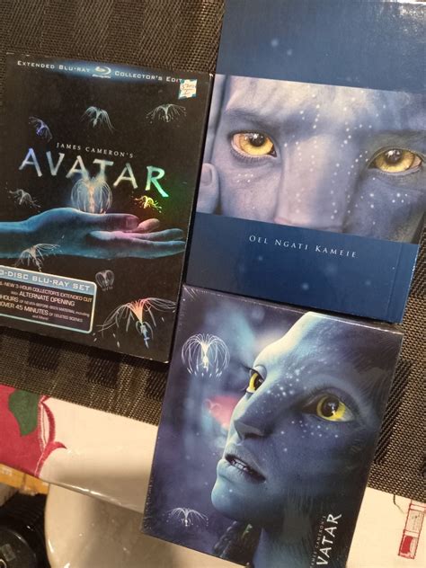 Original Avatar Bluray Disc Extended Collectors Edition Blu Ray